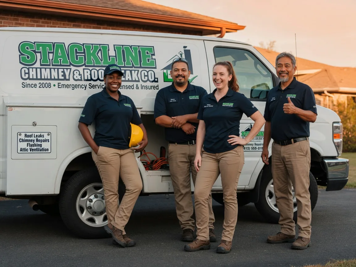 Chimney flashing repair company in Cooperstown, ND